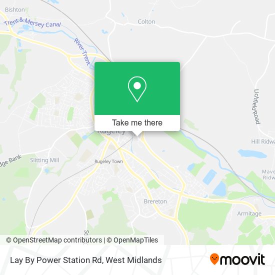Lay By Power Station Rd map
