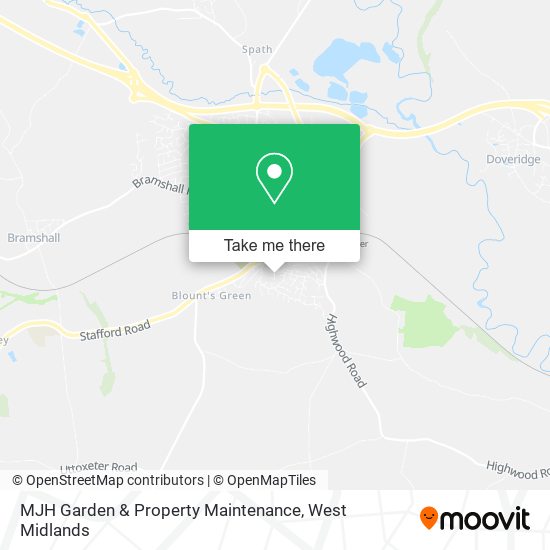 MJH Garden & Property Maintenance map