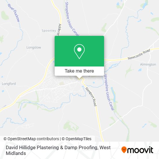 David Hillidge Plastering & Damp Proofing map