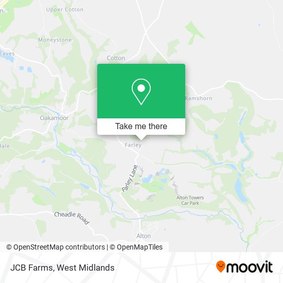 JCB Farms map