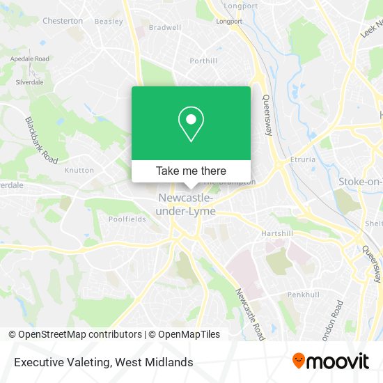 Executive Valeting map