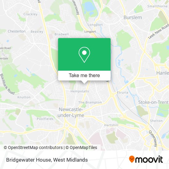 Bridgewater House map