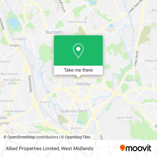 Allied Properties Limited map