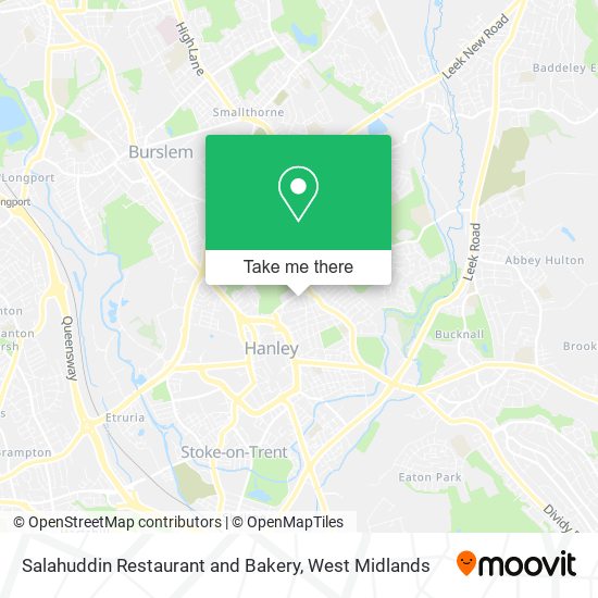 Salahuddin Restaurant and Bakery map