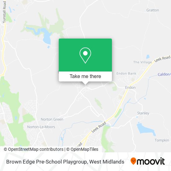 Brown Edge Pre-School Playgroup map