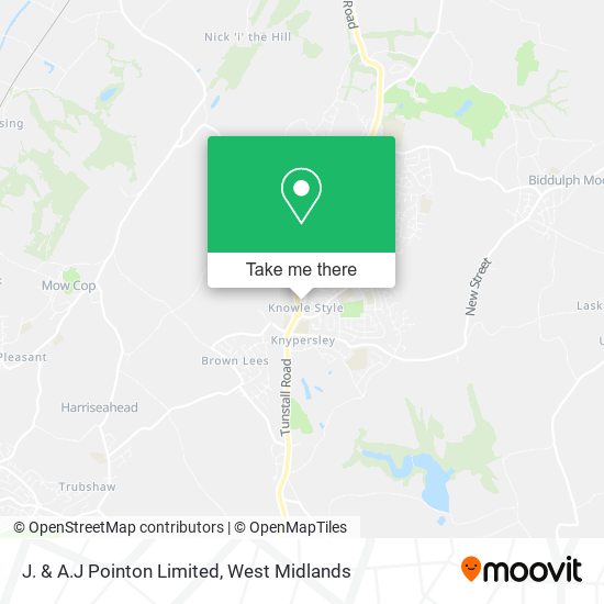 J. & A.J Pointon Limited map