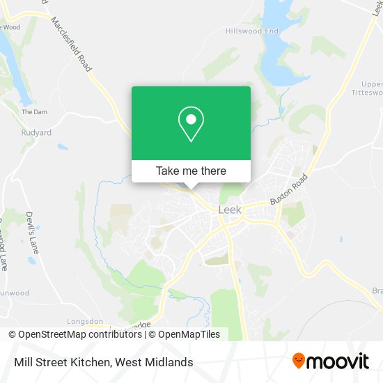 Mill Street Kitchen map