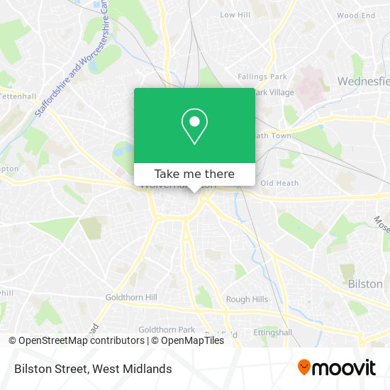 Bilston Street map