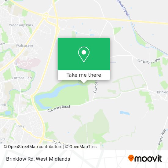 Brinklow Rd map