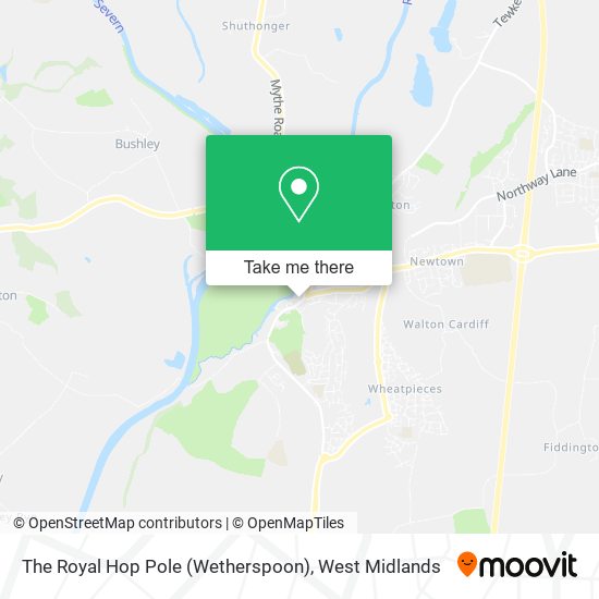 The Royal Hop Pole (Wetherspoon) map