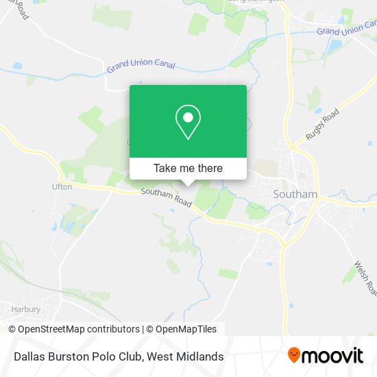Dallas Burston Polo Club map