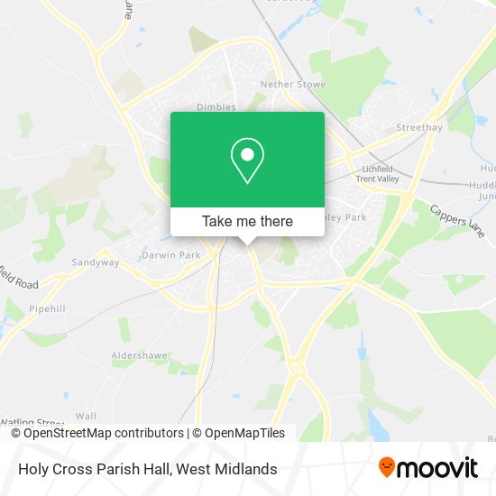 Holy Cross Parish Hall map