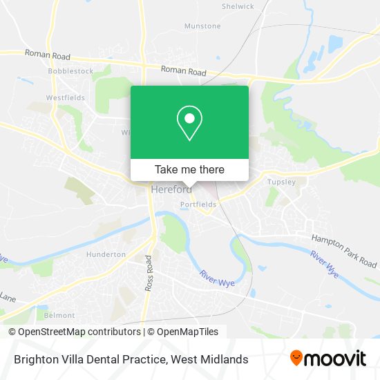 Brighton Villa Dental Practice map