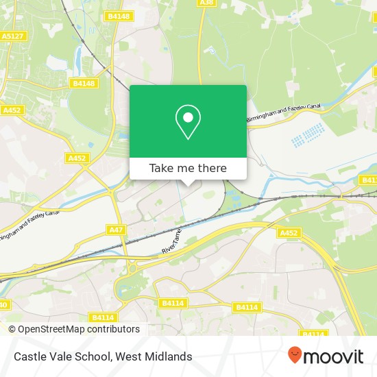 Castle Vale School map