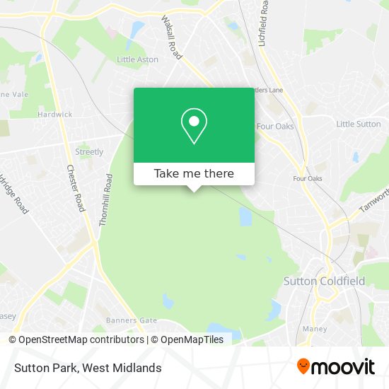 Sutton Park map