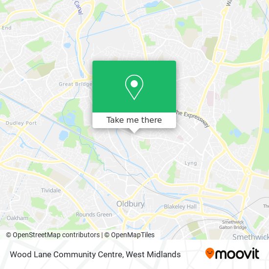 Wood Lane Community Centre map