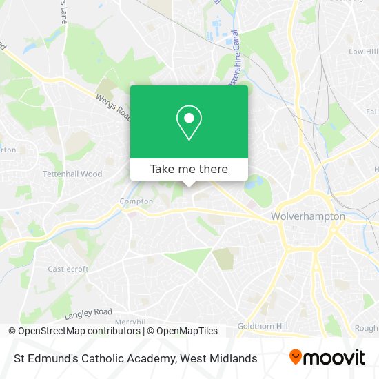 St Edmund's Catholic Academy map