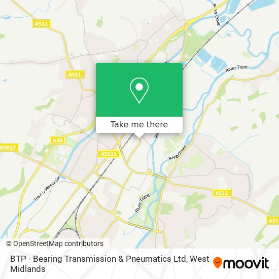 BTP - Bearing Transmission & Pneumatics Ltd map