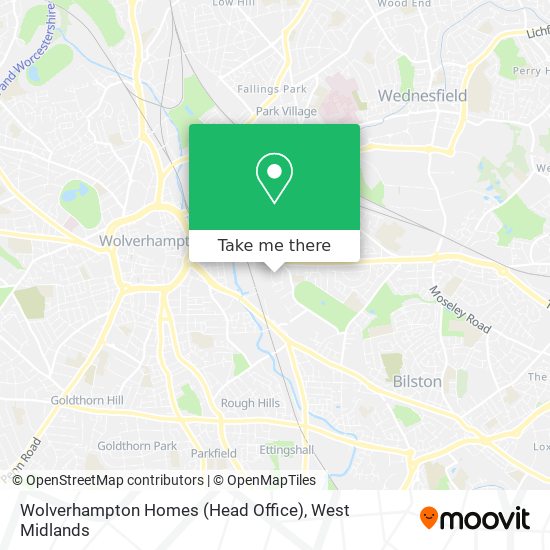 Wolverhampton Homes (Head Office) map