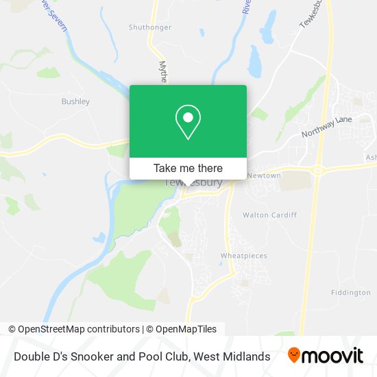 Double D's Snooker and Pool Club map