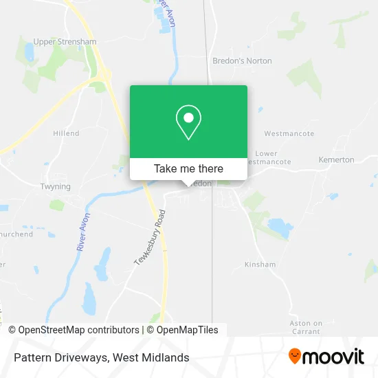 Pattern Driveways map