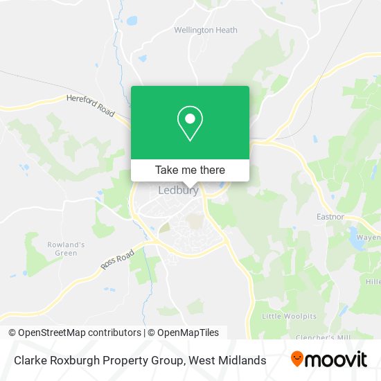 Clarke Roxburgh Property Group map