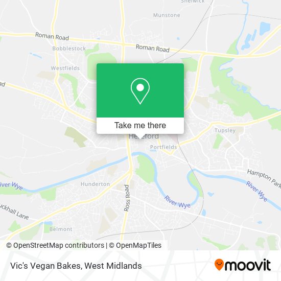 Vic's Vegan Bakes map