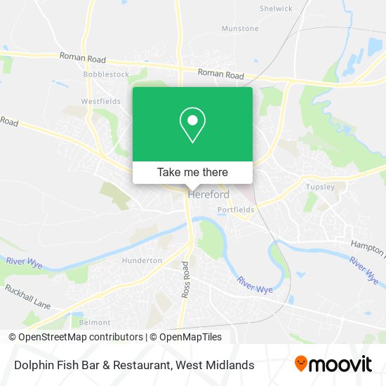 Dolphin Fish Bar & Restaurant map
