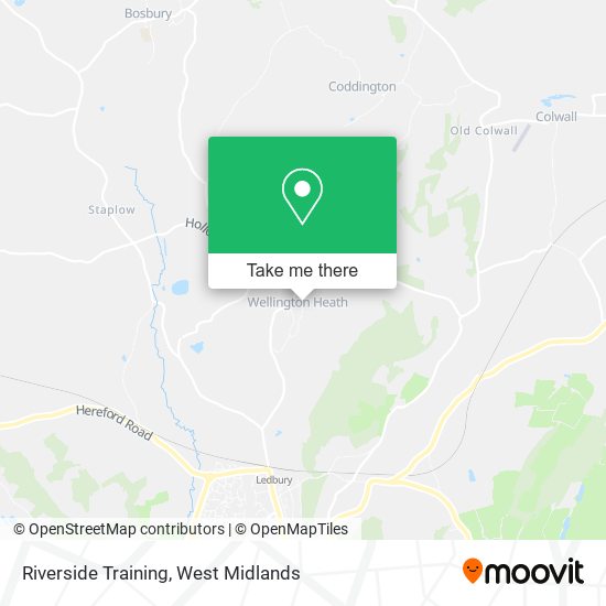 Riverside Training map