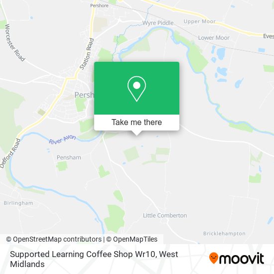 Supported Learning Coffee Shop Wr10 map