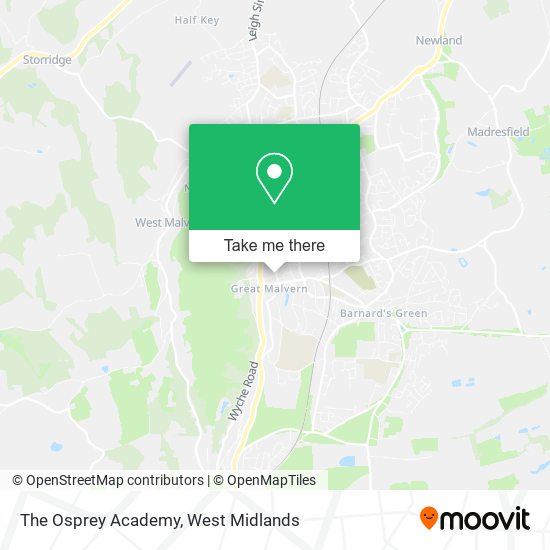 The Osprey Academy map