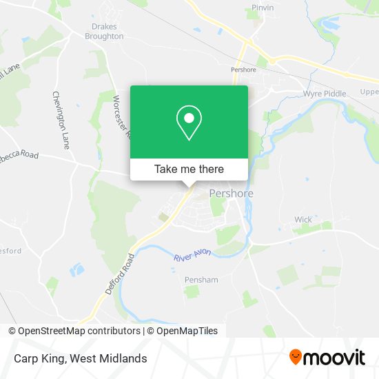 Carp King map