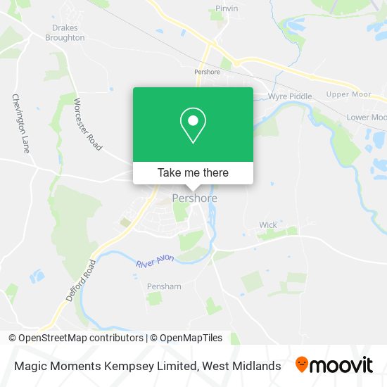 Magic Moments Kempsey Limited map