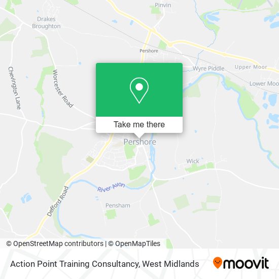 Action Point Training Consultancy map