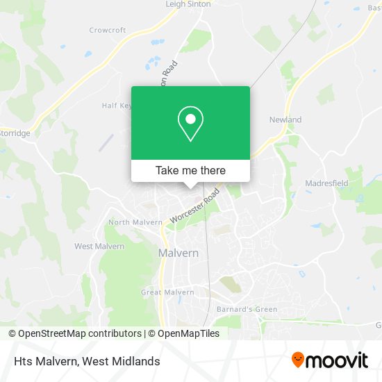 Hts Malvern map