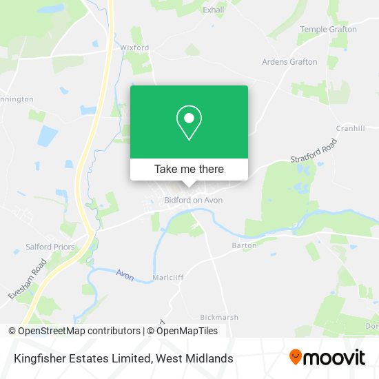 Kingfisher Estates Limited map