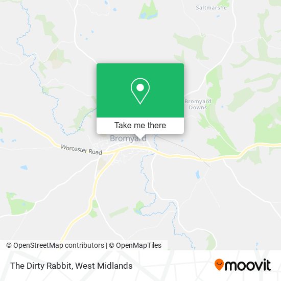 The Dirty Rabbit map