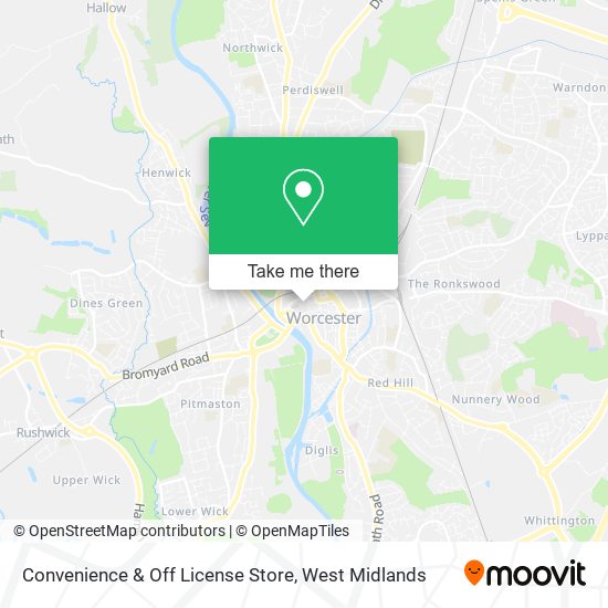 Convenience & Off License Store map