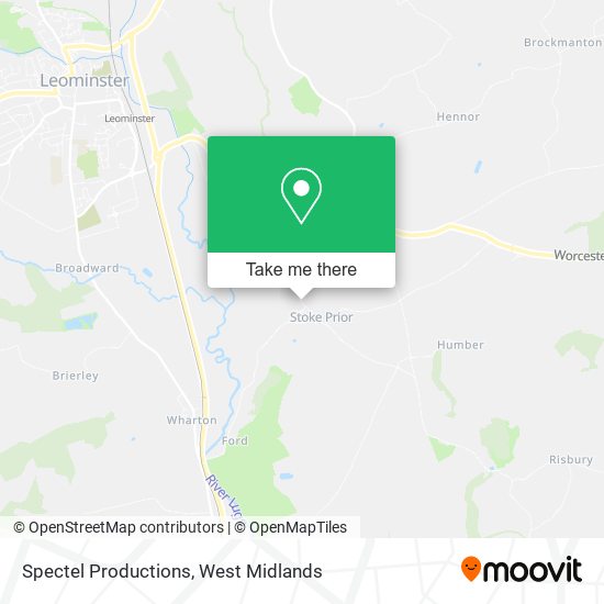 Spectel Productions map