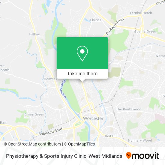 Physiotherapy & Sports Injury Clinic map