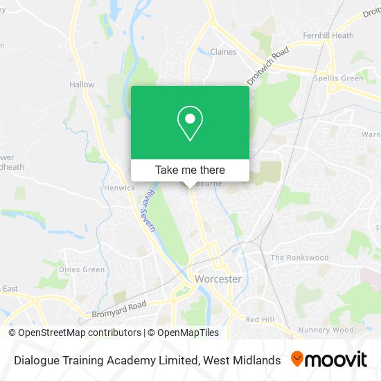 Dialogue Training Academy Limited map