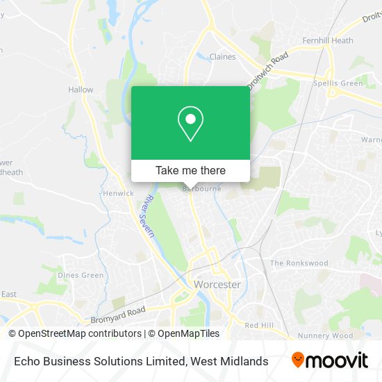 Echo Business Solutions Limited map