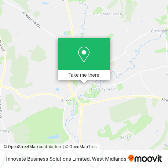 Innovate Business Solutions Limited map