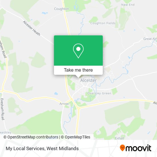 My Local Services map