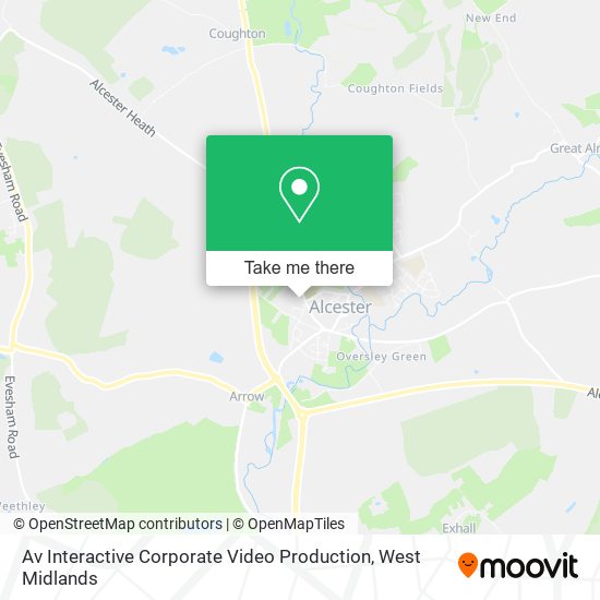 Av Interactive Corporate Video Production map