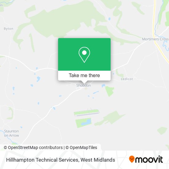 Hillhampton Technical Services map