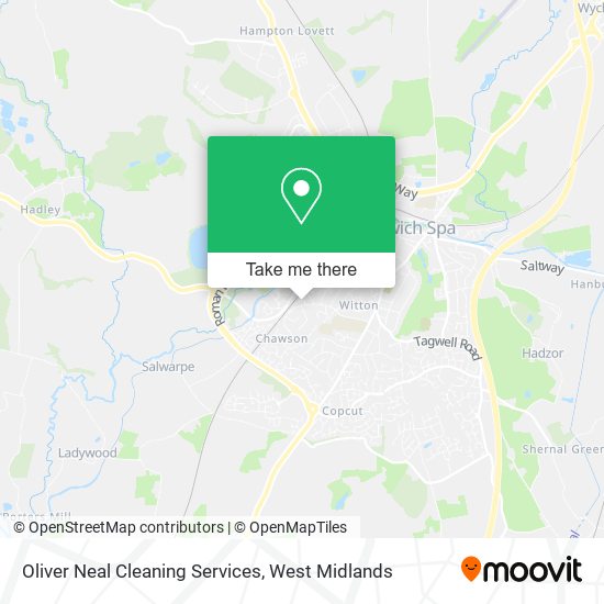 Oliver Neal Cleaning Services map