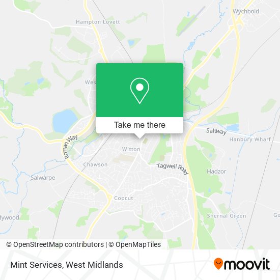 Mint Services map