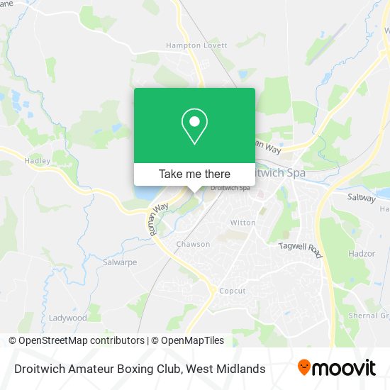 Droitwich Amateur Boxing Club map