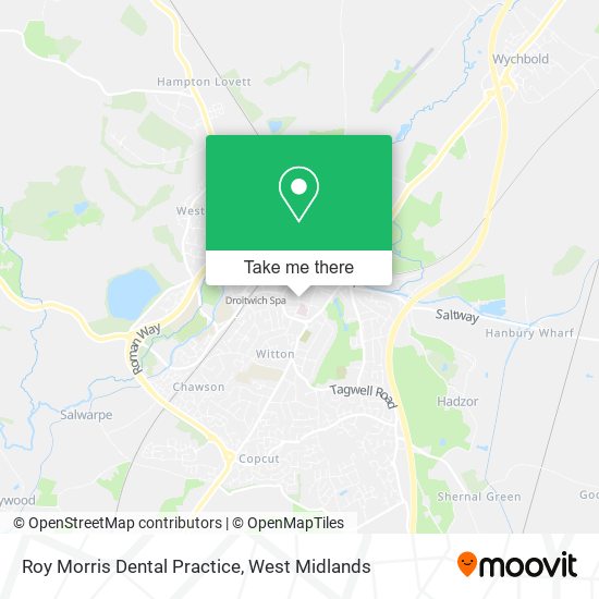 Roy Morris Dental Practice map